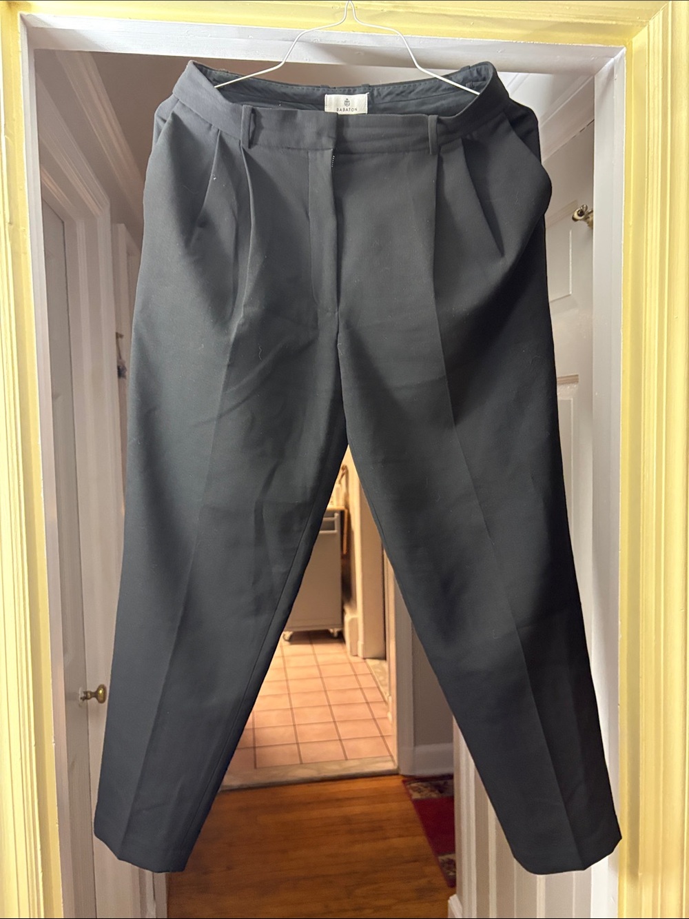 Babaton Black Pleated Woman’s Dress Pants